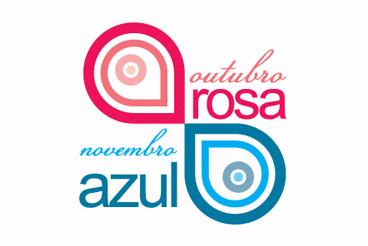Resultado de imagem para logos do outubro rosa & novembro azul 2019